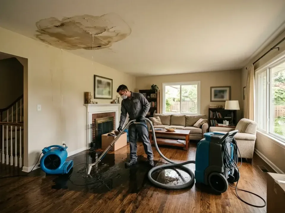 attic-pipe-burst-ceiling-drip-008 — frequently asked questions, Water Damage Restoration & Carpet Care in Magnolia, AR